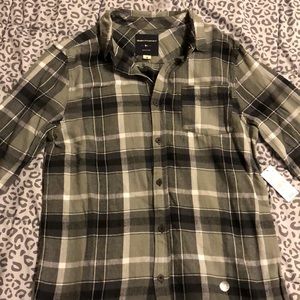New Modern Amusement Flannel Black/Gray Size M